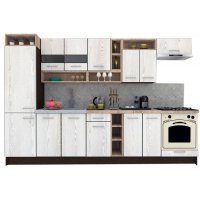 Bucatarie COSSY NEW 310 B1 Wenge / Decor K010